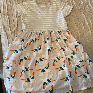 Hanna Andersson short sleeve twofer dress